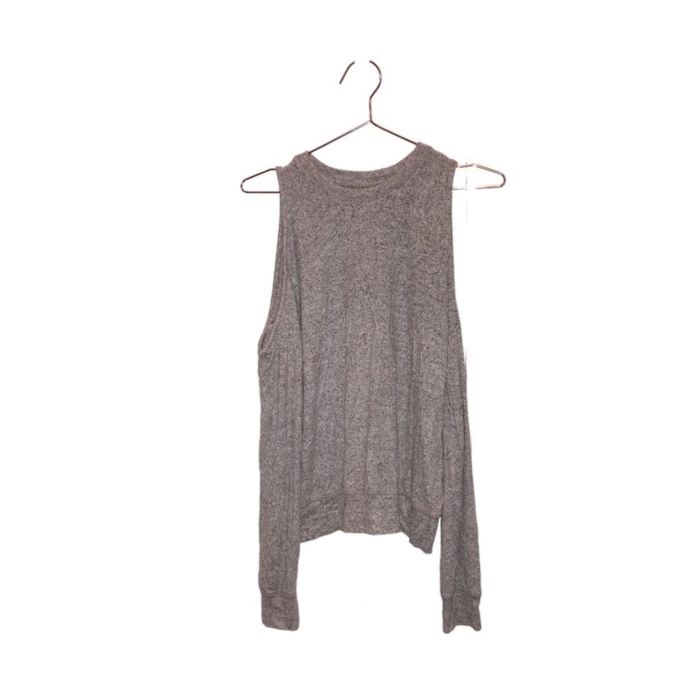 Abercrombie & Fitch Sweater w/ Shoulder Cutout size small cozy soft